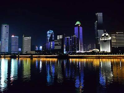 南昌有个吉尼斯记录,成中国夜景最美城市,最美却被人遗忘_赣江